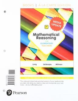 Mathematical Reasoning for Elementary Teachers, Loose-Leaf Version Plus Mylab Math Media Update -- Access Card Package 9780135229989