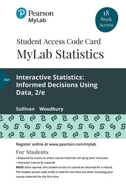 Interactive Statistics 9780135240090