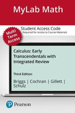Mylab Math with Pearson eText -- 24-Month Standalone Access Card -- For Calculus 9780135243398