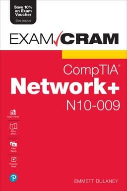 CompTIA Network+ N10-009 Exam Cram 9780135340837