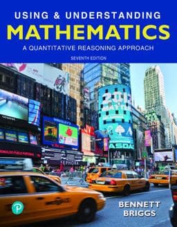 MyLab Math with Pearson EText -- 18 Week Standalone Access Card -- for Using and Understanding Mathematics 9780135903537