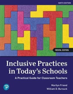 Inclusive Practices in Todays Schools 9780137848973