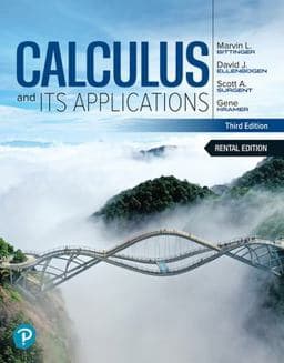 Calculus and Its Applications 9780138235284