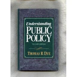 Understanding Public Policy 9780139336072
