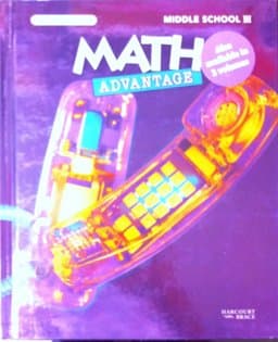 Te Gr 8 Math Advantage 1998 9780153056826