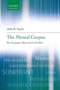 The Mental Corpus 9780191623585