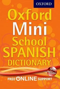 Oxford Mini School Spanish Dictionary 9780192757098