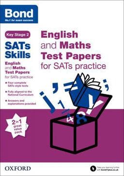 English and Maths Test Paper Pack for SATs Practice 9780192767752