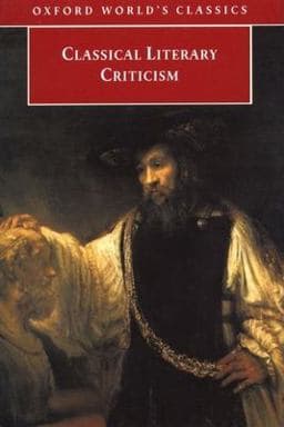 Classical Literary Criticism 9780192839008