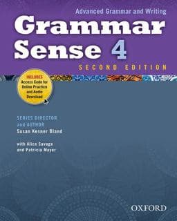 Grammar Sense 4 Student Book with Online Practice Access Code Card 9780194489195