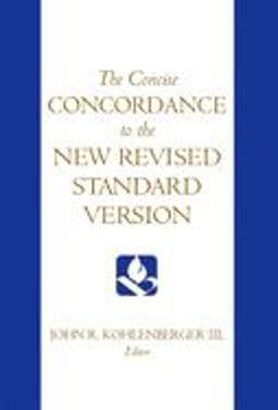 The Concise Concordance to the New Revised Standard Version 9780195284102
