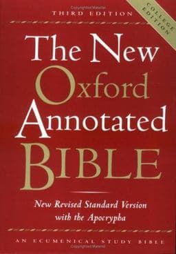 The New Oxford Annotated Bible with the Apocrypha, Third Edition, New Revised Standard Version 9780195284843