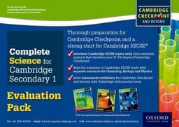 Complete Science for Cambridge Secondary 1 Evaluation Pack 9780198307389