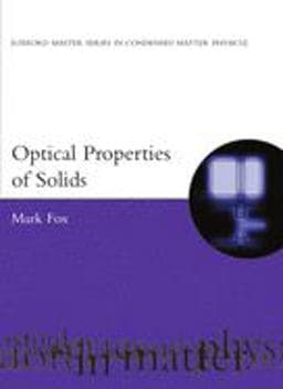 Optical Properties of Solids 9780198506133
