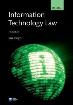 Information Technology Law 9780198702320