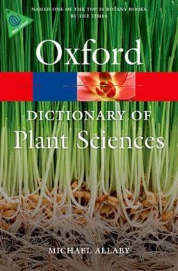 A Dictionary of Plant Sciences 9780199600571
