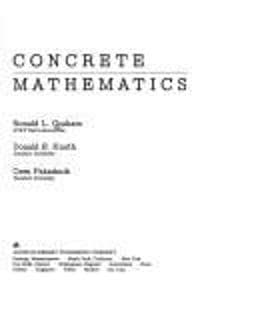 Concrete Mathematics 9780201142365