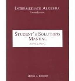 Intermediate Algebra 9780201340259