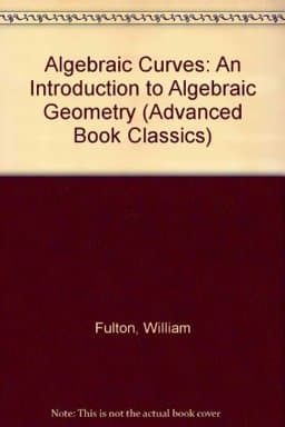 Algebraic Curves 9780201510102