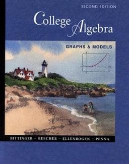 College Algebra 9780201709865