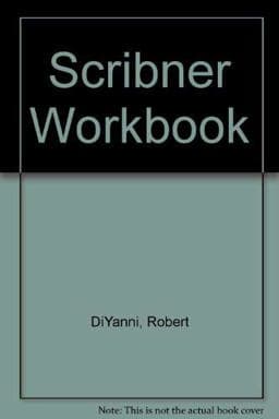 The Scribner Handbook for Writers 9780205275014