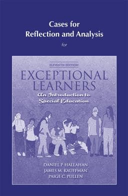 Cases for Reflection and Analysis for Exceptional Learners 9780205609659