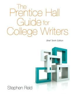 The Prentice Hall Guide for College Writers 9780205883059