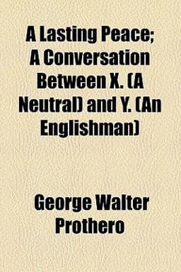 A Lasting Peace 9780217341585