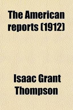 The American Reports 9780217567251