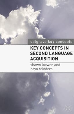 Key Concepts in Second Language Acquisition 9780230230187
