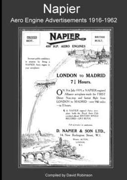 Napier Aero Engine Advertisements 1916-1962 9780244235529