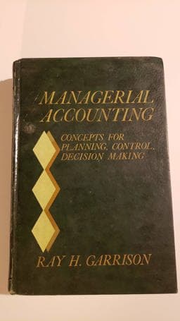 Managerial Accounting 9780256017809
