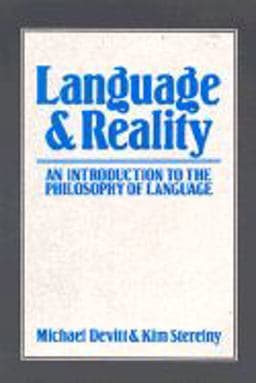 Language and Reality 9780262540469