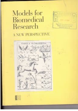 Models for Biomedical Research 9780309035385