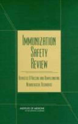 Immunization Safety Review 9780309084697
