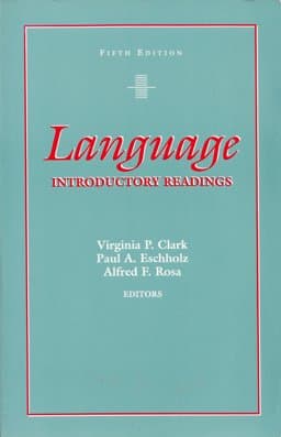 Language 9780312005085