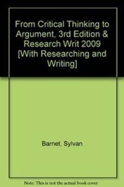 From Critical Thinking to Argument 3e and Researching and Writing 9780312585624