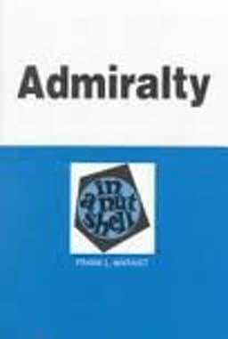 Admiralty in a Nutshell 9780314065759