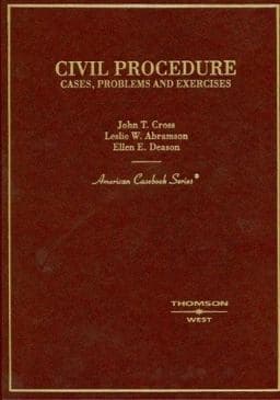 Civil Procedure 9780314155474