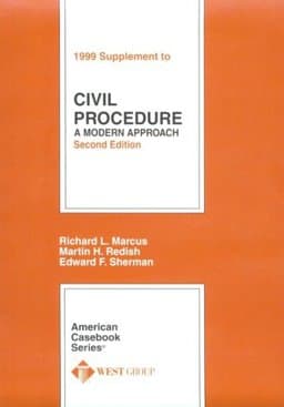 Civil Procedure ('99 Suppl) (P) 9780314238016