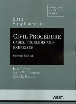 Civil Procedure 9780314261786