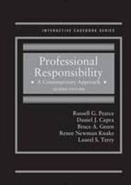 Professional Responsibility 9780314287816