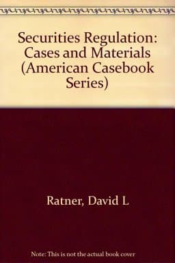 Securities Regulation 9780314793263