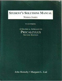 A Graphical Approach to Precalculus 9780321039477