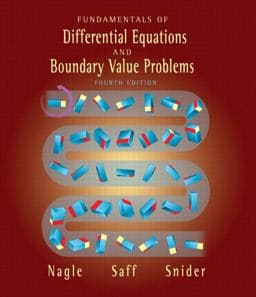 Fundamentals of Differential Equations and Boundary Value Problems 9780321145710