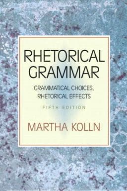 Rhetorical Grammar 9780321397232