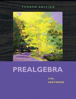 Prealgebra 9780321567925