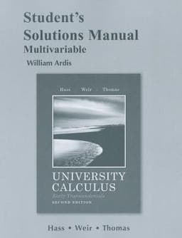 University Calculus, Early Transcendentals, Multivariable 9780321694546
