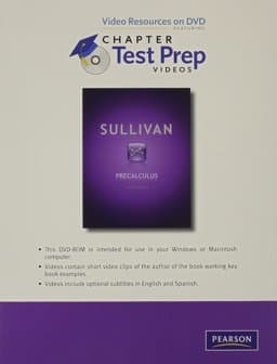 Video Resources on DVD (with Chapter Test Prep) (Valuepack version) for Precalculus 9780321717610