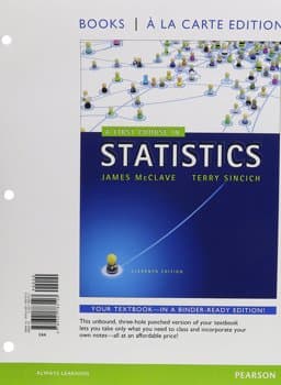 First Course in Statistics, A, Books a la Carte Edition 9780321783103